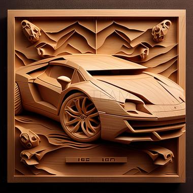 3D модель Lamborghini Islero (STL)